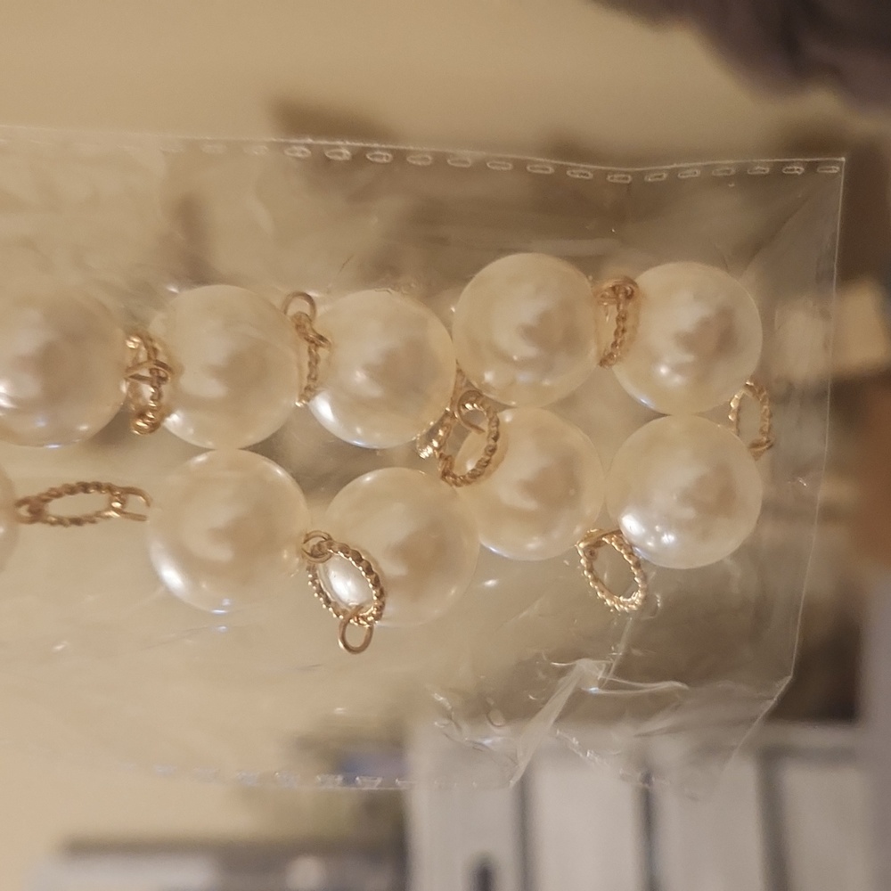 Paparazzi NWT Chunky Pearl Necklace Set